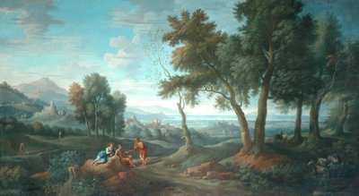 Klassische Landschaft, Orizante von Jan Frans van Bloemen